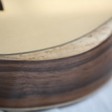 Acoustic Guitar Details Bevel Detail Birdseye